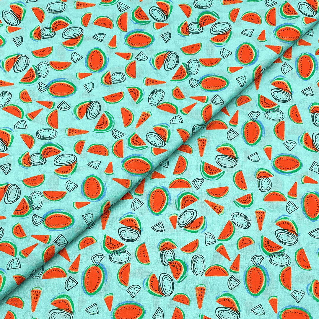 Lawn Digital Print D512