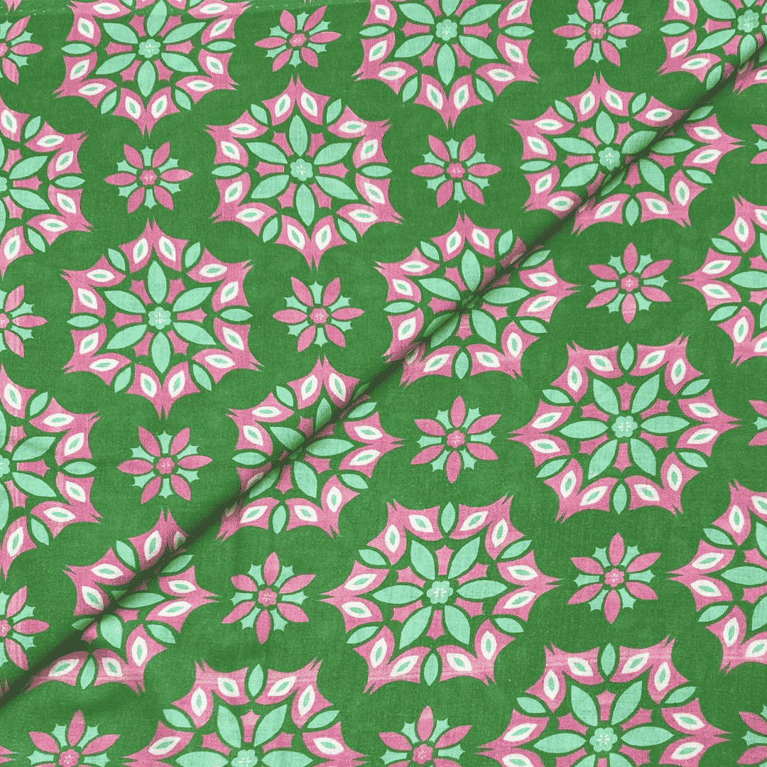 Lawn Digital Print D475