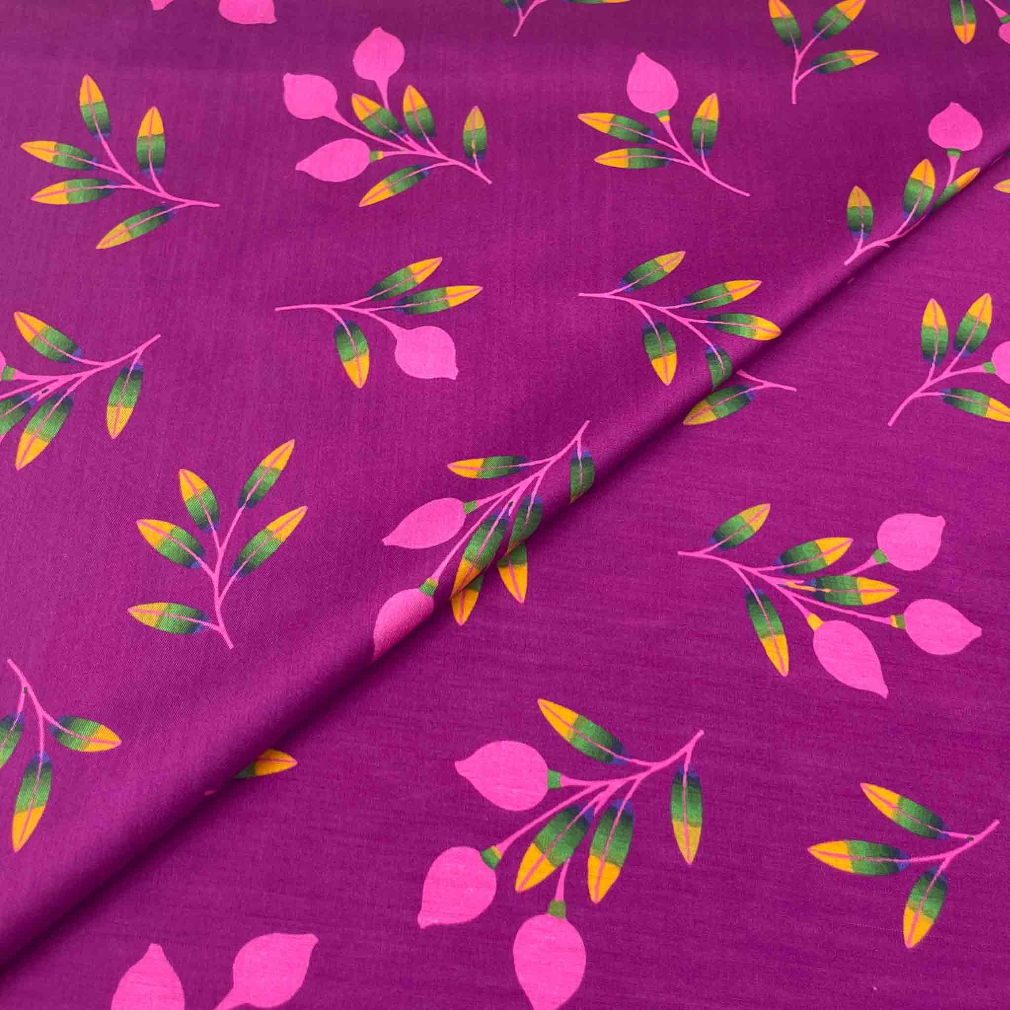 Viscose Digital Print D129